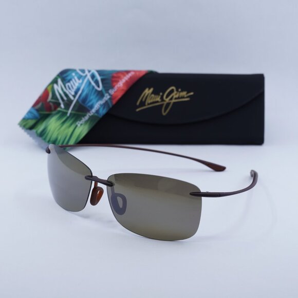 🕶️ New Maui Jim H442 26M Sunglasses - Brown Frame - Picture 10 of 10